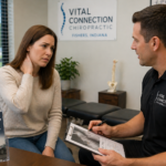 Car accident neck pain evaluation in Fishers, IN, neck pain after car accident, car accident neck pain, neck pain after auto accident,