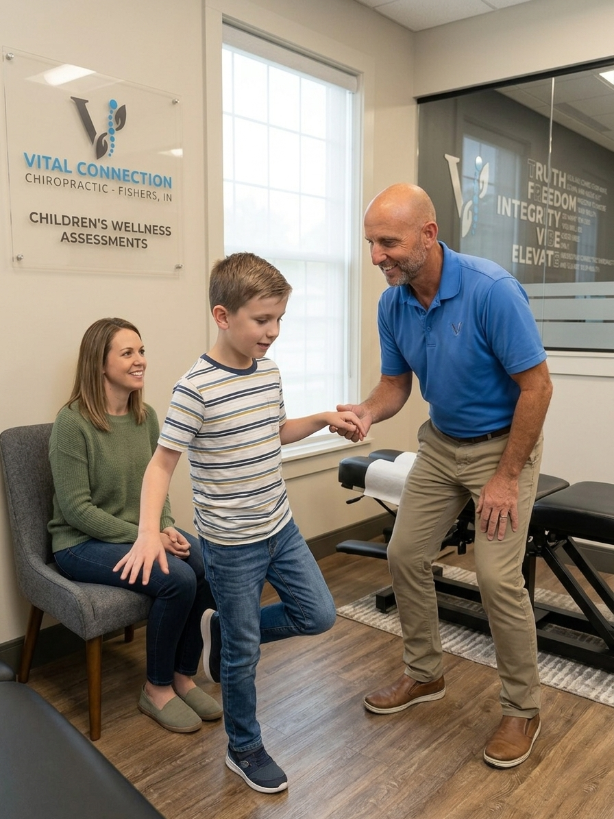 Chiropractic care for children posture assessment in Fishers, IN, pediatric chiropractic care, pediatric chiropractor near me, chiropractic care for children, how does pediatric chiropractic care work,