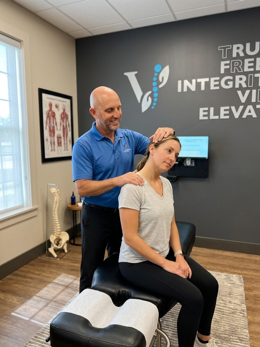 Gentle whiplash treatment in Fishers, IN with neck range of motion guidance, whiplash treatment, whiplash treatment near me, whiplash pain relief,