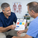 Personalized slipped disc and sciatica pain recovery plan in Fishers IN chiropractic office., slipped disc and sciatica pain,