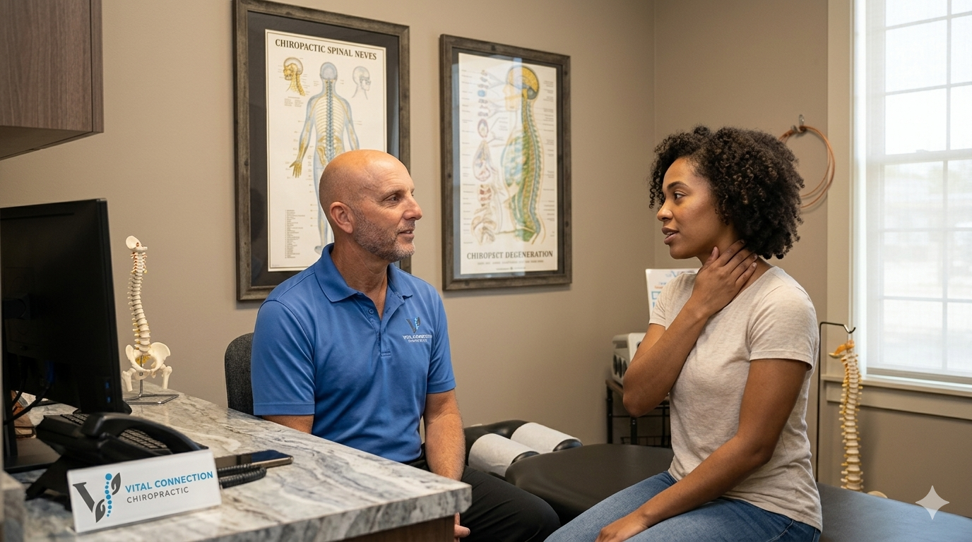 chiropractor for whiplash in Fishers, IN helping a patient after a car accident neck injury, whiplash chiropractor, whiplash chiropractor near me, chiropractor for whiplash,